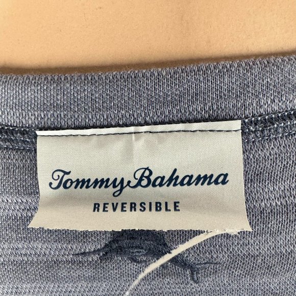 Tommy Bahama Reversible Striped Henley L/S Shirt Size M - Picture 14 of 14